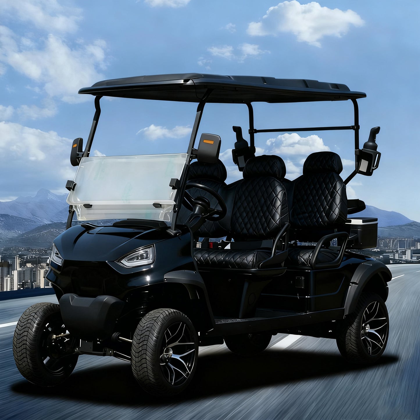 4-Seater Golf Carts | Hotel And Airport Pickups | Scenic Area Tours | Sightseeing Vehicles