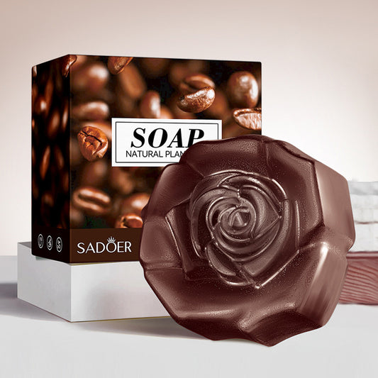 100g Coffee Handmade Soap Cleansing The Body Hand Wash Soap Essential Oil Moisturizing Product Body Care Dry Skin Prevent Dry