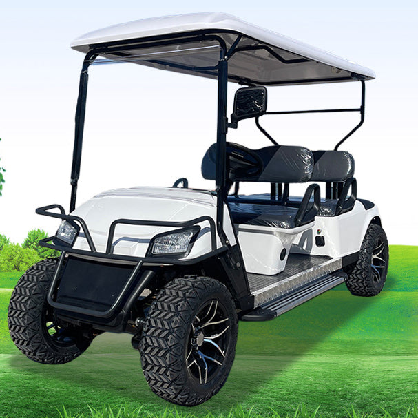 4 seats Golf cart manufacturer, electric sightseeing shuttle bus for tourist attractions, property viewing reception, property park patrol