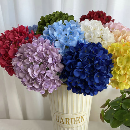 58cm Hydrangea Silk Artificial Flower Bouquet | Party Wedding Home Decor | Living Room Decoration Accessories