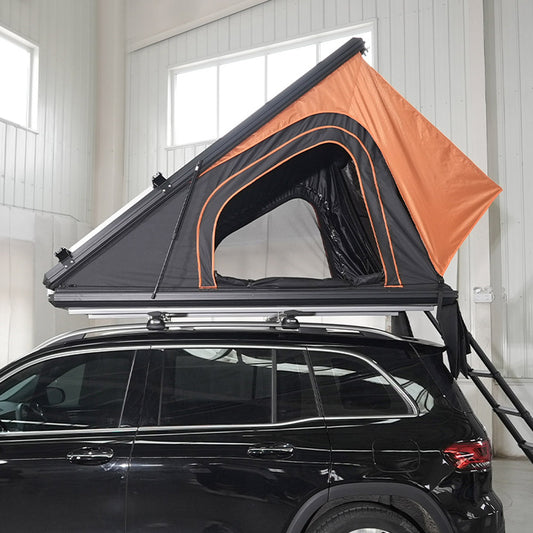 Easy Set Up Camping Tent | Fast Open | Portable | Car Hard Shell Top Roof | Offroad Camper Van Rooftop Tent