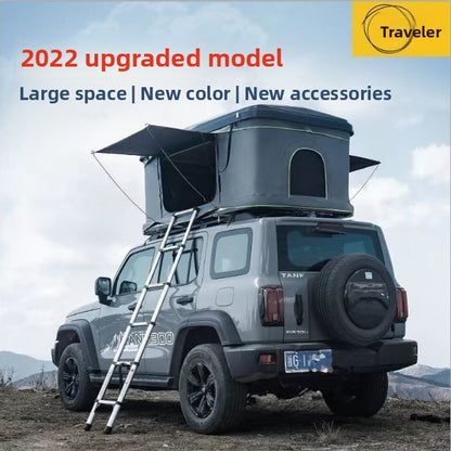 1-2 Person Tent Roof Tent Automatic Hardtop Folding | Off-Road Vehicle Specialized Roof Tent Quick Opening