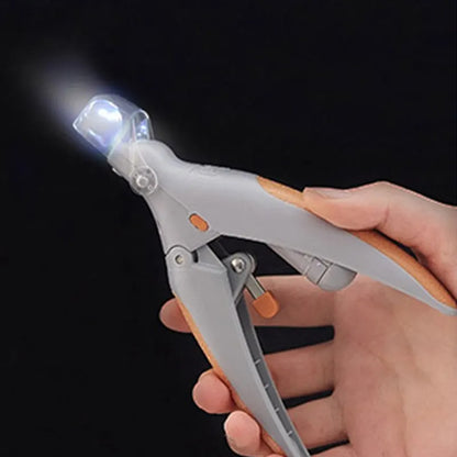 LED Light Pet Nail Clipper | With Amplification Function | Dog Cat Special | Nail Trimmer Tool | Pet Grooming Cleaning Supplies