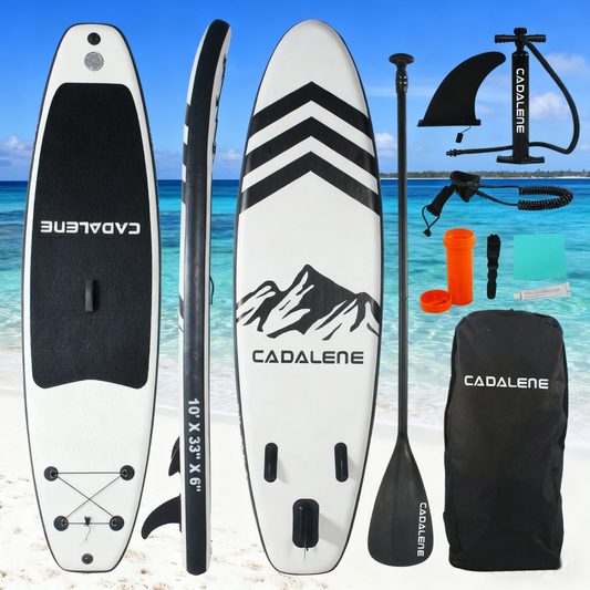 PREMIUM INFLATABLE STAND UP PADDLE BOARD | COMPLETE SUP ACCESSORIES | NON-SLIP EVA DECK | 10' STABLE PADDLE BOARD FOR ADULTS