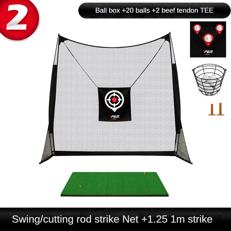 Double Bullseye Cloth Indoor Golf Practice Net Swing Hitting Net