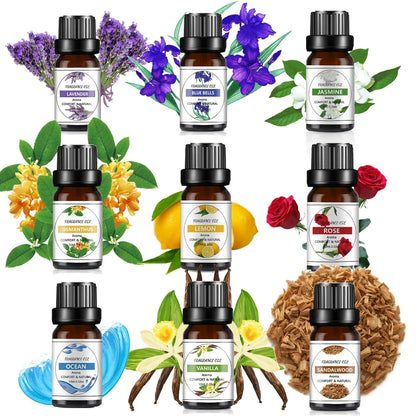 10ml Fruit-Flavored Essential Oil | Natural Plant Extract | DIY Diffuser/Soap/Candle Flavoring Oil