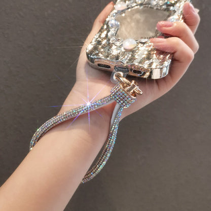 For Cell phone lanyard | pendant phone strap Keychain on the phone Wrist chain | luxury rhinestone pendant chain | diamond bracelet