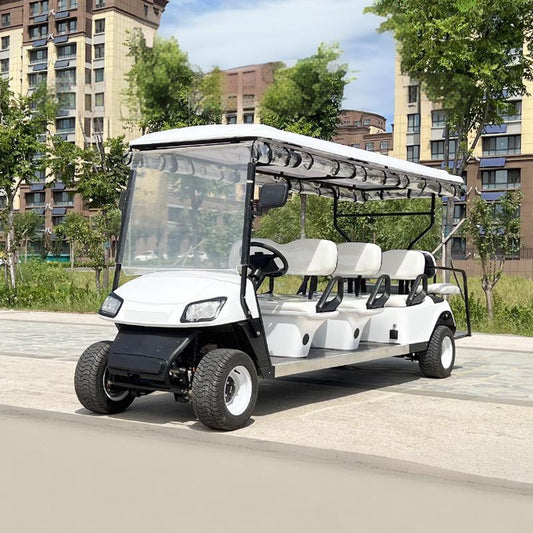 2/4/6/8-seater electric sightseeing buses for tourist attractions, park patrol buses, off-road shuttle buses, and electric golf carts