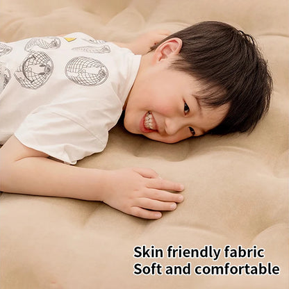 New Air Mattress with Built-In Pump | Self-Inflating Mat Cushion | Outdoor Tent Inflatable Bed | Double Sleeping Pad | for Camping or Indoor