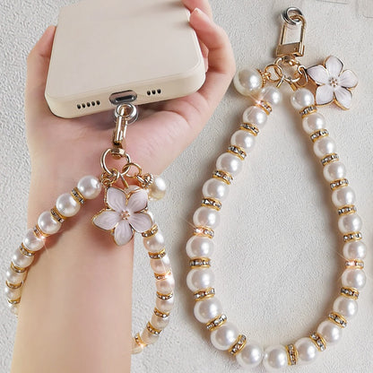 Luxury Pearl Keychain | Women’s Jewelry-Inspired Charm for Phone, Bag & Car Keys