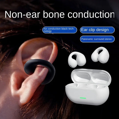 Wireless Bluetooth Sport Earbuds | Ear Hook Headset With Charging Box | Compatible With Smartphone