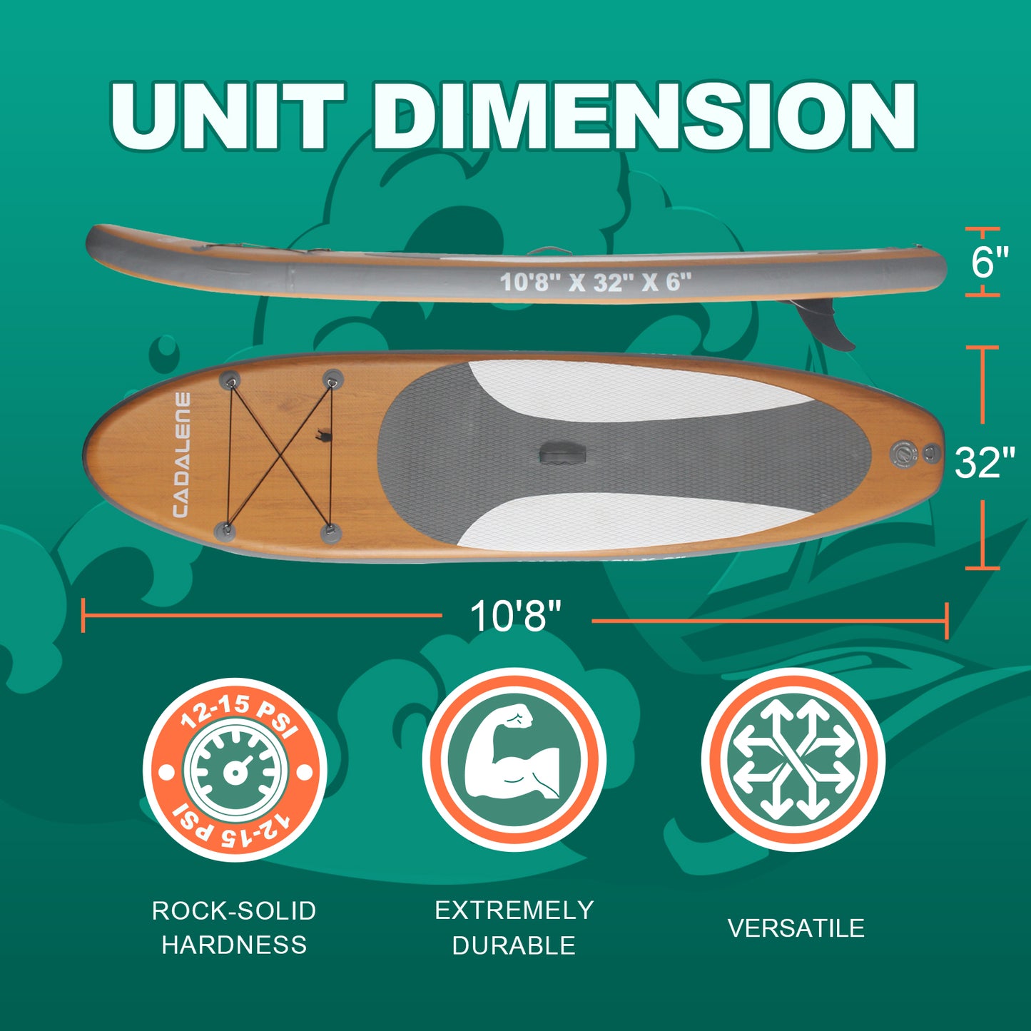 INFLATABLE STAND UP PADDLE BOARD | PREMIUM SUP ACCESSORIES | SUP BOARD | FOR ADULTS
