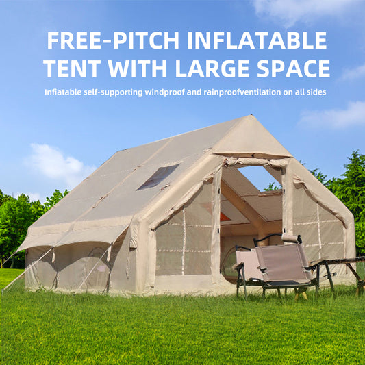 5-8 PERSON TENT Inflatable Tents for Camping |  Large Inflatable Camping Tent with Hand Pump |  Inflatable Tent | Easy Setup Tents for Camping Portable