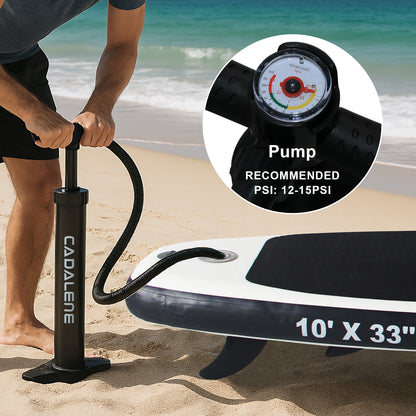 PREMIUM INFLATABLE STAND UP PADDLE BOARD | COMPLETE SUP ACCESSORIES | NON-SLIP EVA DECK | 10' STABLE PADDLE BOARD FOR ADULTS