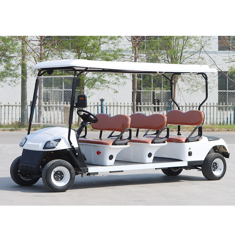 Golf carts, hotel shuttles, RV viewing vehicles, and golf carts