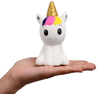 New Squishy Cute Unicorn Simulation Animal Doll | PU Bread Slow Rising | Scented | Soft Squeeze Toy | Stress Relief | For Kids | Christmas Gift