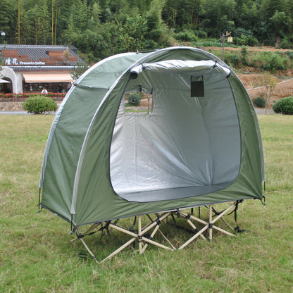1-2 PERSON TENT | Ultralight Camping Tent | Single Layer | Portable Hiking(Excluding Bed) Cot Bed Off Ground | Easy Setup Waterproof Outdoor Tent