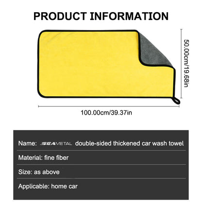 High-end Microfiber Towel Car Wash Towel Detailing Cleaning Cloth Car Wash Drying Towel Car Absorbent Cleaning Products