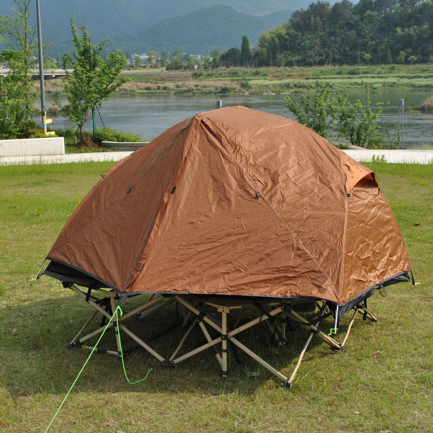 Upgrade Design Tent | 2 - in - 1 Ultralight 2 Person Camping Tent | With Groundsheet | Double Layer | No Camp Bed