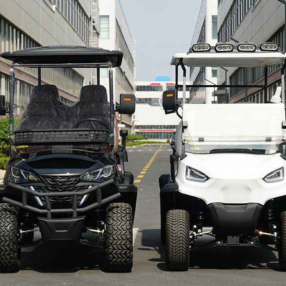 Golf carts, hotel and airport pickups, scenic area tours, and sightseeing vehicles