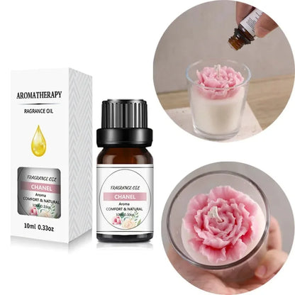 10ml Fruit-Flavored Essential Oil | Natural Plant Extract | DIY Diffuser/Soap/Candle Flavoring Oil