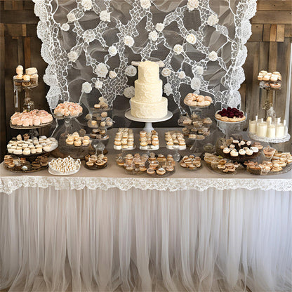 1/2/3/5/10M Wedding Tulle Sheer Backdrop Curtains | Birthday/Spring Party Photography Decor