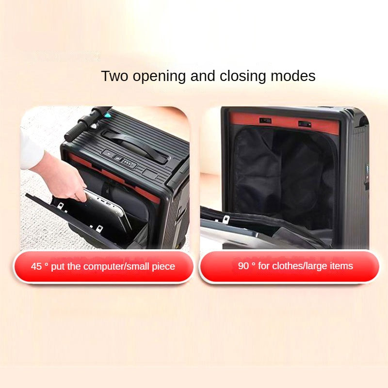 Electric luggage box for children to ride on and passengers to sit on, free check-in 20-inch carry-on luggage
