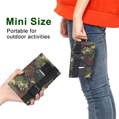 1pc Portable Foldable Solar Panel | 80W Power Output | USB Interface | For Outdoor Travel And Camping