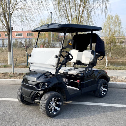 1-Row 2-Seater Sightseeing Car (Customizable) | Scenic Area Tourism Electric Sightseeing Car | 11-Seater / 14-Seater Sightseeing Car | House-Viewing Reception Car
