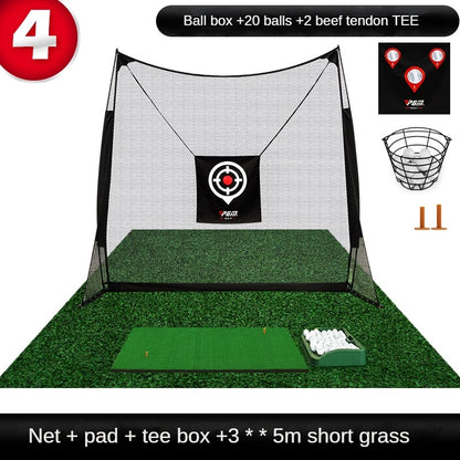 Double Bullseye Cloth Indoor Golf Practice Net Swing Hitting Net