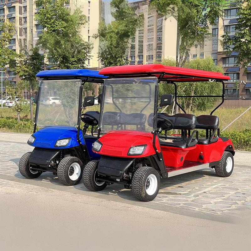 2/4/6/8-seater electric sightseeing buses for tourist attractions, park patrol buses, off-road shuttle buses, and electric golf carts