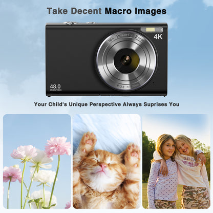 4K Digital Camera, Auto Focus, UHD Video Blogging Camera