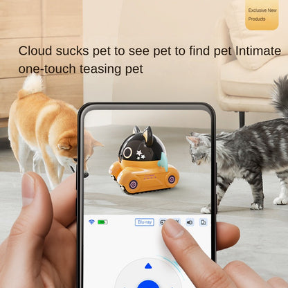 Whole house mobile camera pet monitoring robot home use