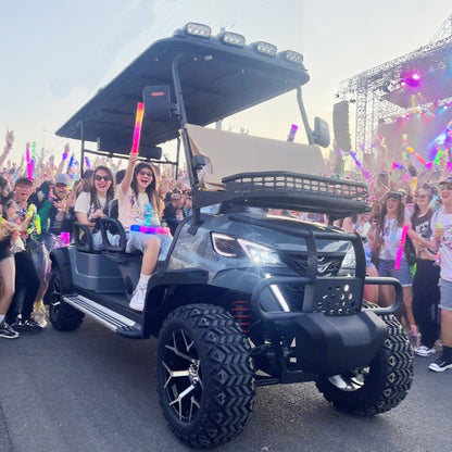 New Design 6-Seater Electric Golf Cart | 72V Lithium Battery | Street Legal Off Road | Aluminum Alloy Wheels