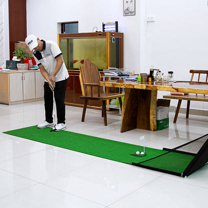 Golf Trainer Chipping Net  Indoor Putting Mat Training Equipment and Supplies