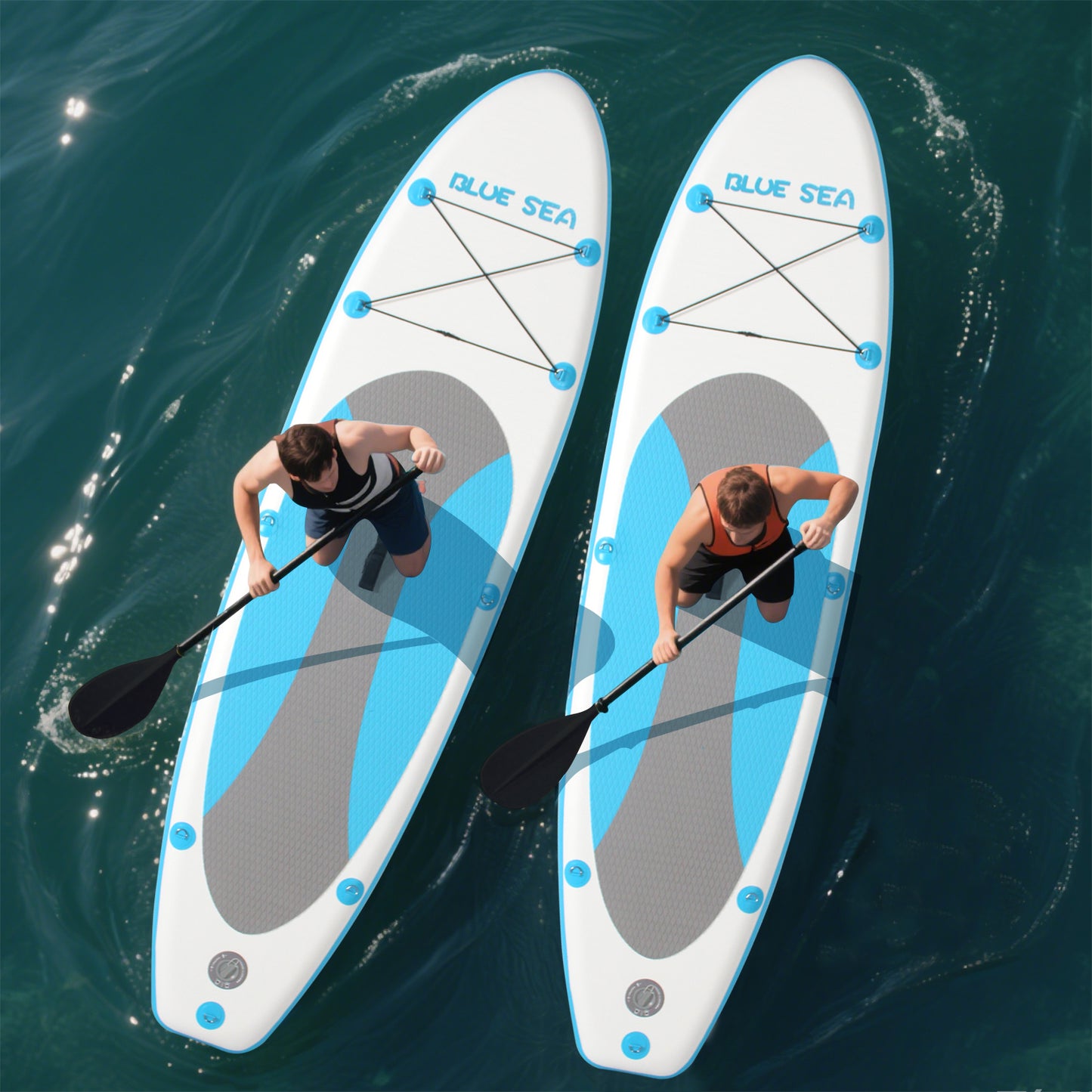 Inflatable Stand Up Paddle Board (SUP) | Versatile Yoga Paddle Board | Premium Accessories Included | For All Adult Skill Levels