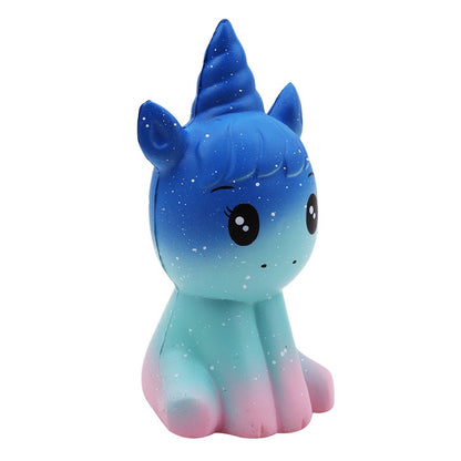 New Squishy Cute Unicorn Simulation Animal Doll | PU Bread Slow Rising | Scented | Soft Squeeze Toy | Stress Relief | For Kids | Christmas Gift
