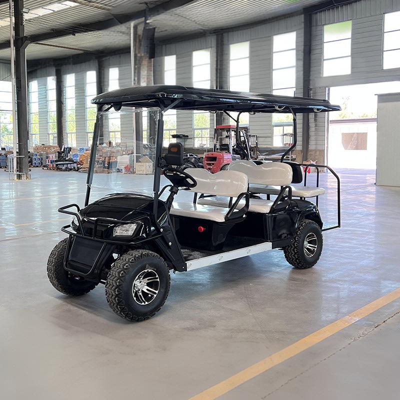 2/4/6/8-seater electric sightseeing buses for tourist attractions, park patrol buses, off-road shuttle buses, and electric golf carts