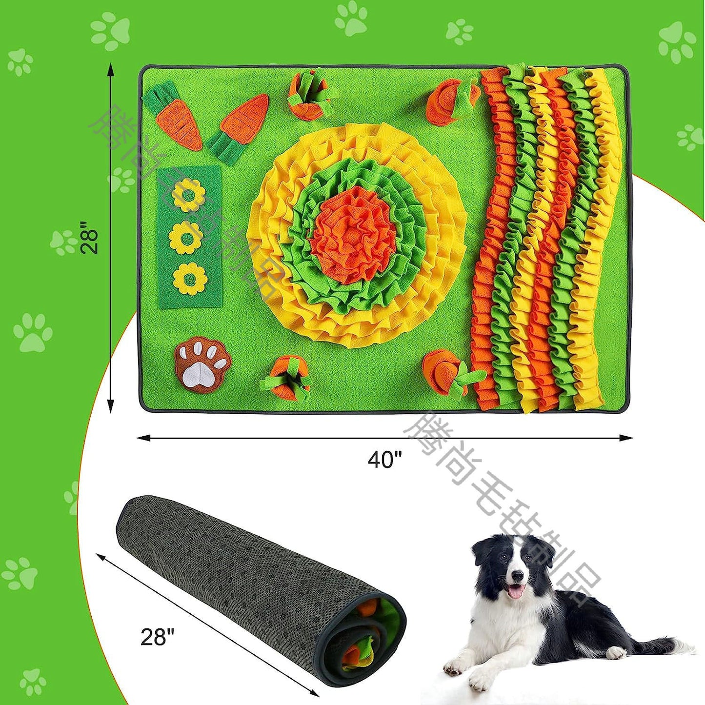 Pet Felt Feeding Pad Training Blanket