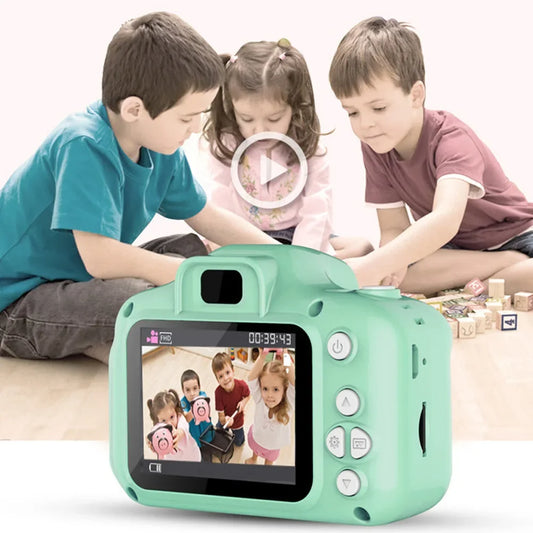 Children's Camera Waterproof 1080P HD Cartoon Cute Outdoor Photography Toy