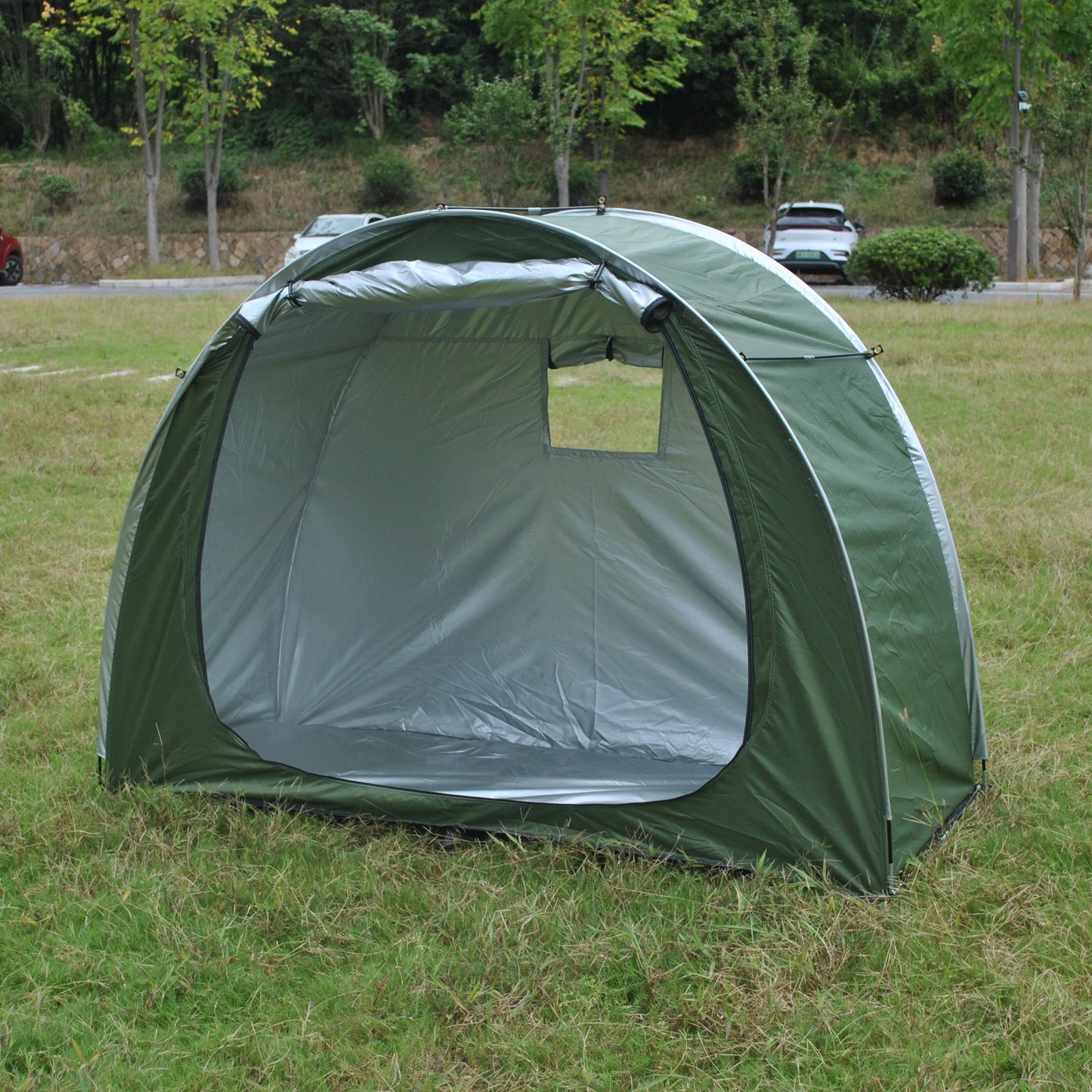 1-2 PERSON TENT | Ultralight Camping Tent | Single Layer | Portable Hiking(Excluding Bed) Cot Bed Off Ground | Easy Setup Waterproof Outdoor Tent