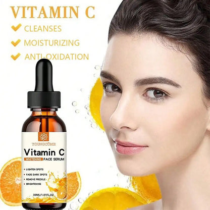 Facial essence is rich in hyaluronic acid and vitamin C, and has the effects of removing freckles, moisturizing, repairing, anti - aging, and nourishing the skin