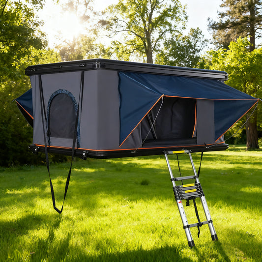 3-4 PERSON TENT Waterproof Roof Tent |  Portable Double-Layer Oxford Fabric and Ladder For Outdoor Camping