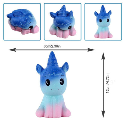 New Squishy Cute Unicorn Simulation Animal Doll | PU Bread Slow Rising | Scented | Soft Squeeze Toy | Stress Relief | For Kids | Christmas Gift