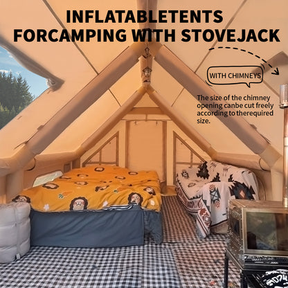 5-8 People Tent Inflatable Tents for Camping with Skylight | Quick Setup Blow Up Tents | Inflatable Tent | Easy Setup Tents for Camping Portable