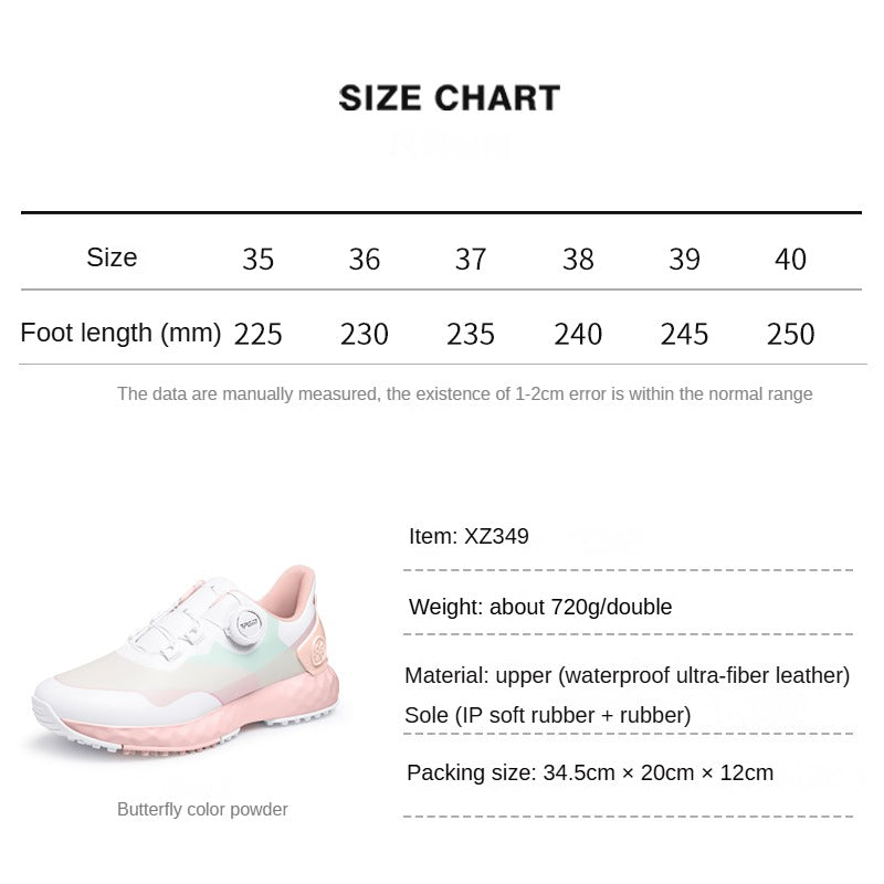 Women's Golf Shoes Waterproof Women's Shoes For Autumn And Winter