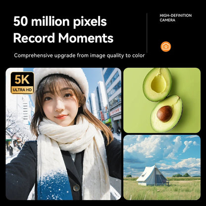 4K Digital Camera, 50MP, 16X, Student Camera, Outdoor Use