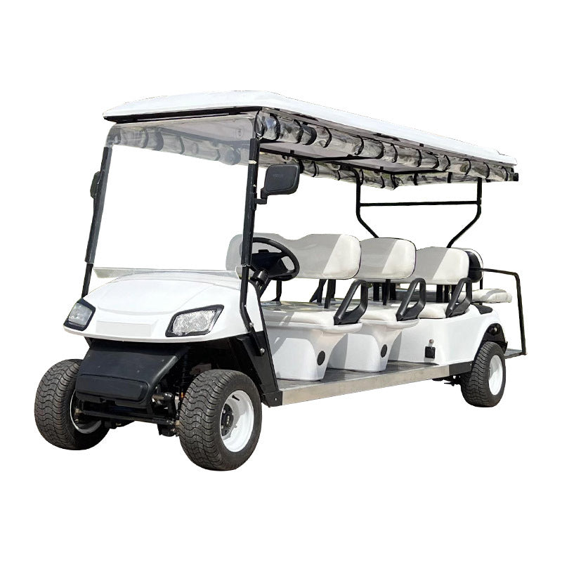 2/4/6/8-seater electric sightseeing buses for tourist attractions, park patrol buses, off-road shuttle buses, and electric golf carts