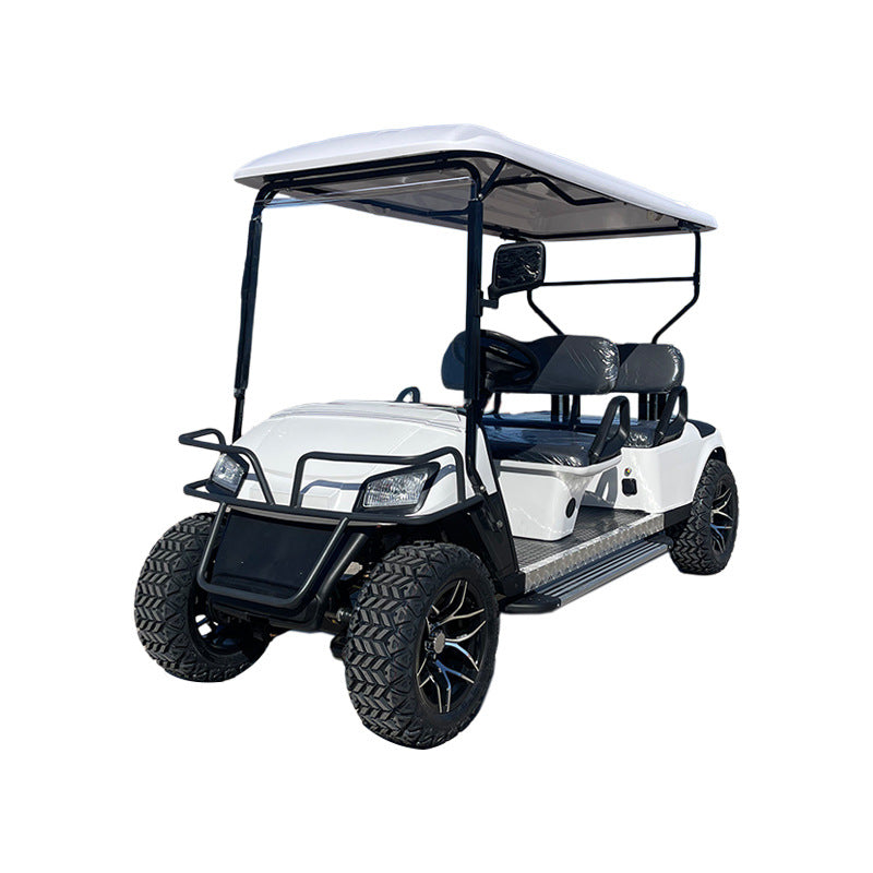 4 seats Golf cart manufacturer, electric sightseeing shuttle bus for tourist attractions, property viewing reception, property park patrol