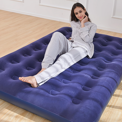 Camping & Home Use Air Mattresses | Twin & Queen Size (Single & Double) | Inflatable Sleeping Pads